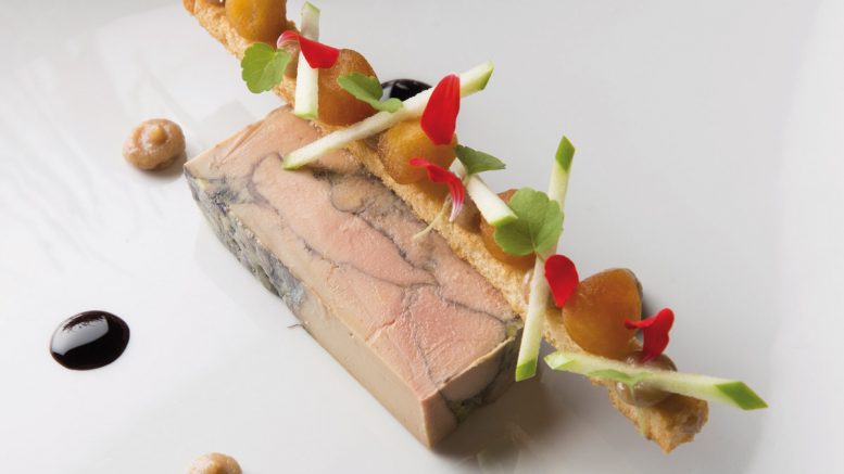 Médaillon de Foie gras et son chutney aux figues